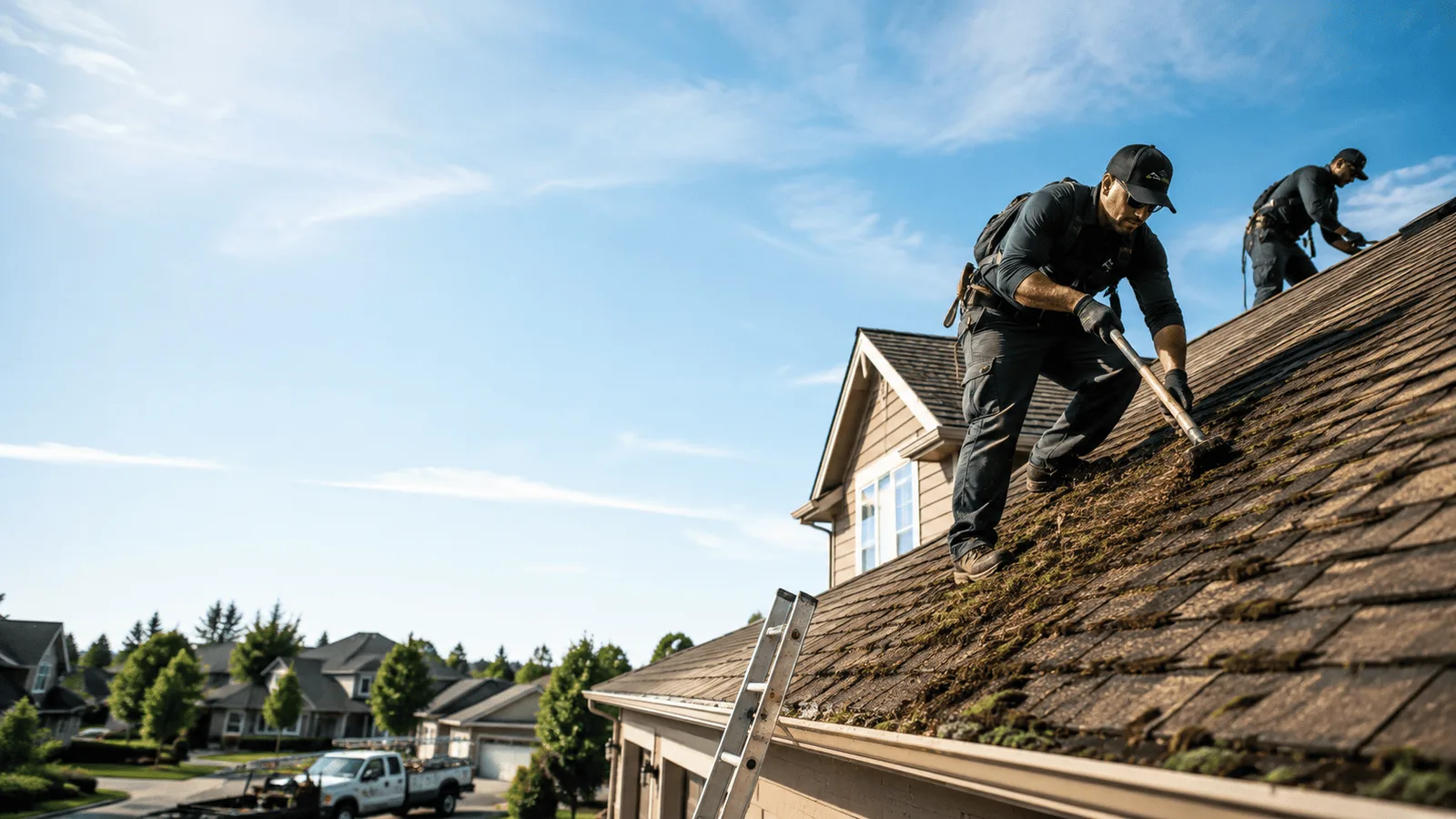 Roof Moss Removal in Chesapeake, VA near me
